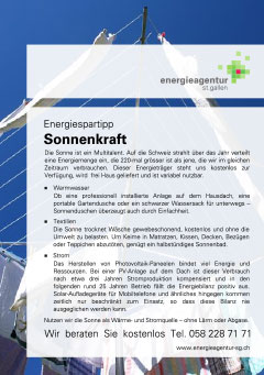 Sonnenkraft