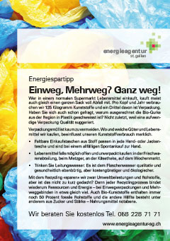 Einweg, Mehrweg? Ganz weg!