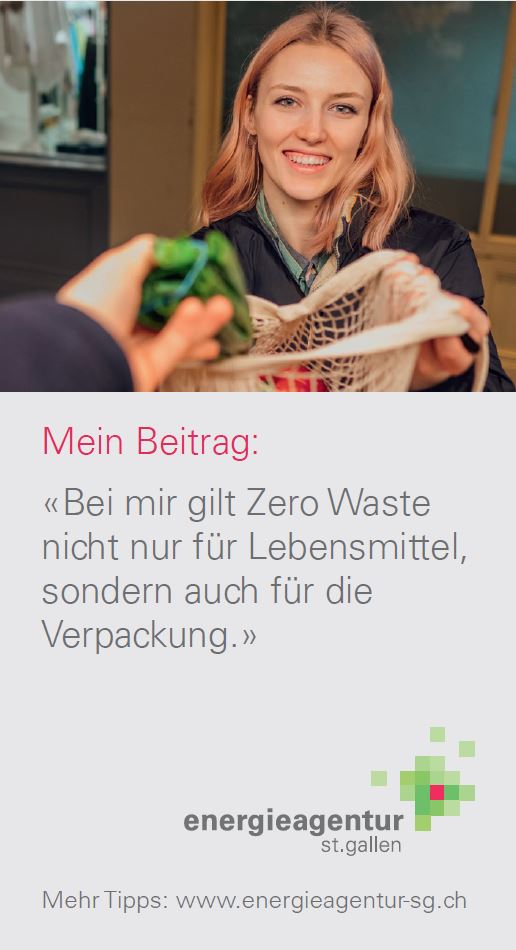 In meinem Haushalt fliesst nur Ökostrom. Dieser Mehrwert kostet eine Tasse Kaffee pro Woche.