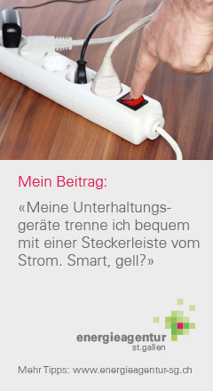 Meine Unterhaltungsgeräte trenne ich bequem mit einer Steckerleiste vom Strom. Smart, gell?
